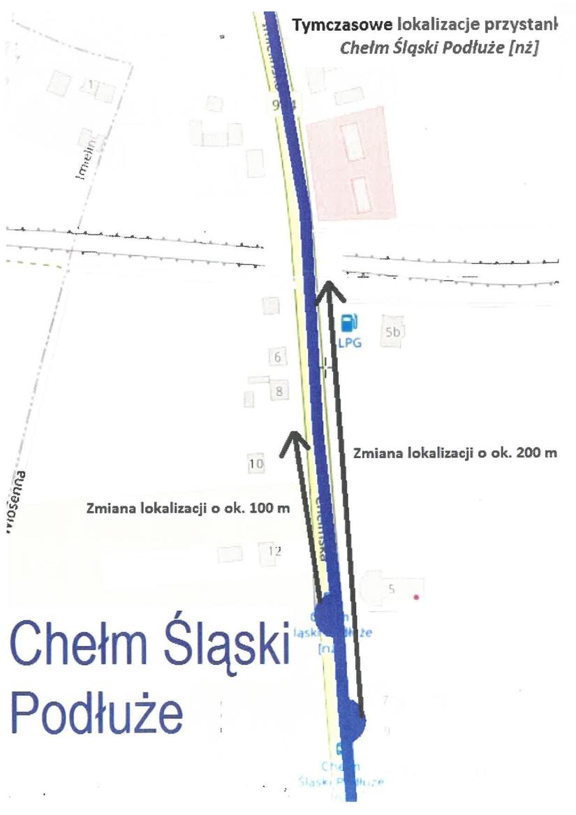 foto na stronie Tymczasowa zmiana lokalizacji przystanków przy ul. Podłuże