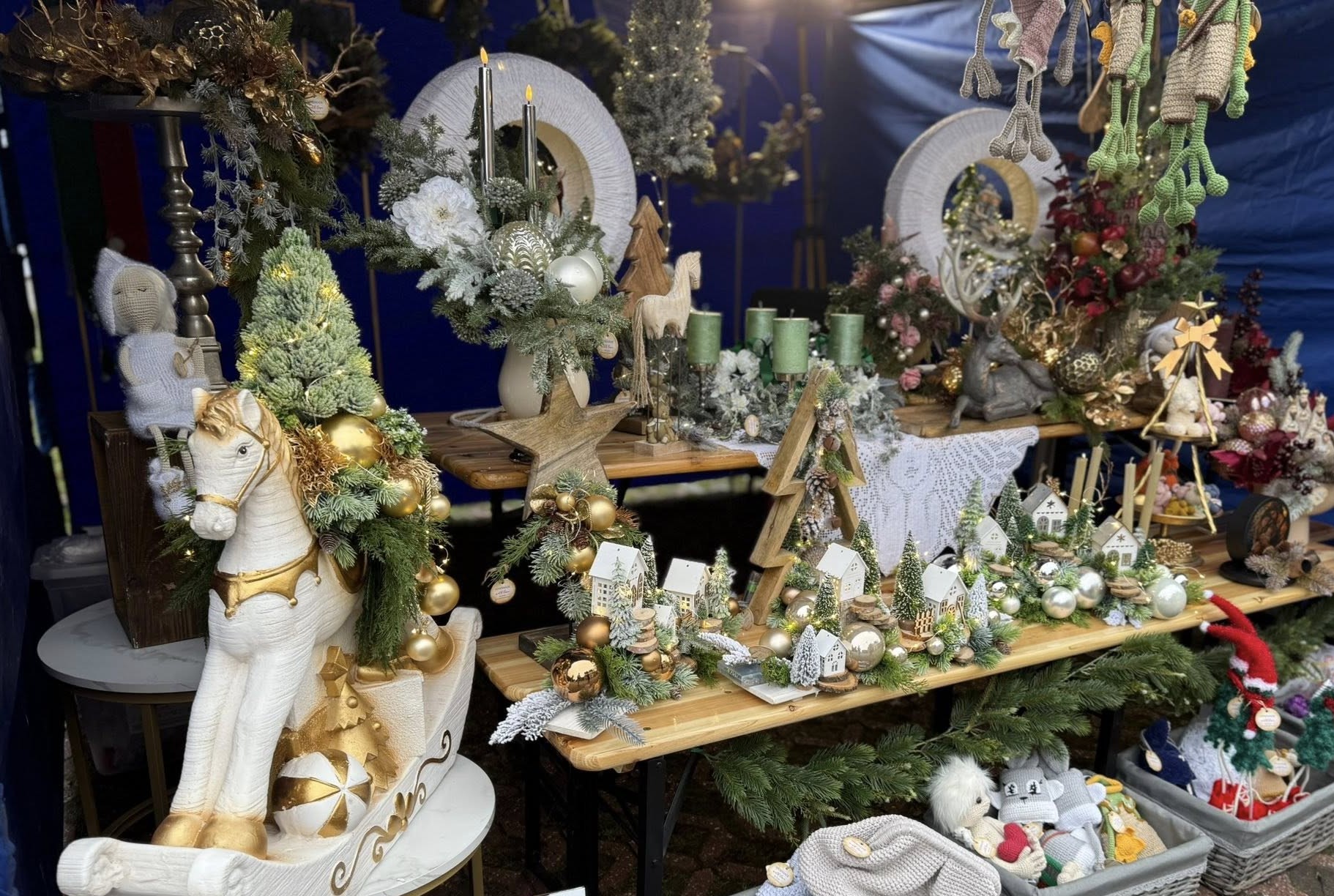 Piękne stroiki - rękodzieło 