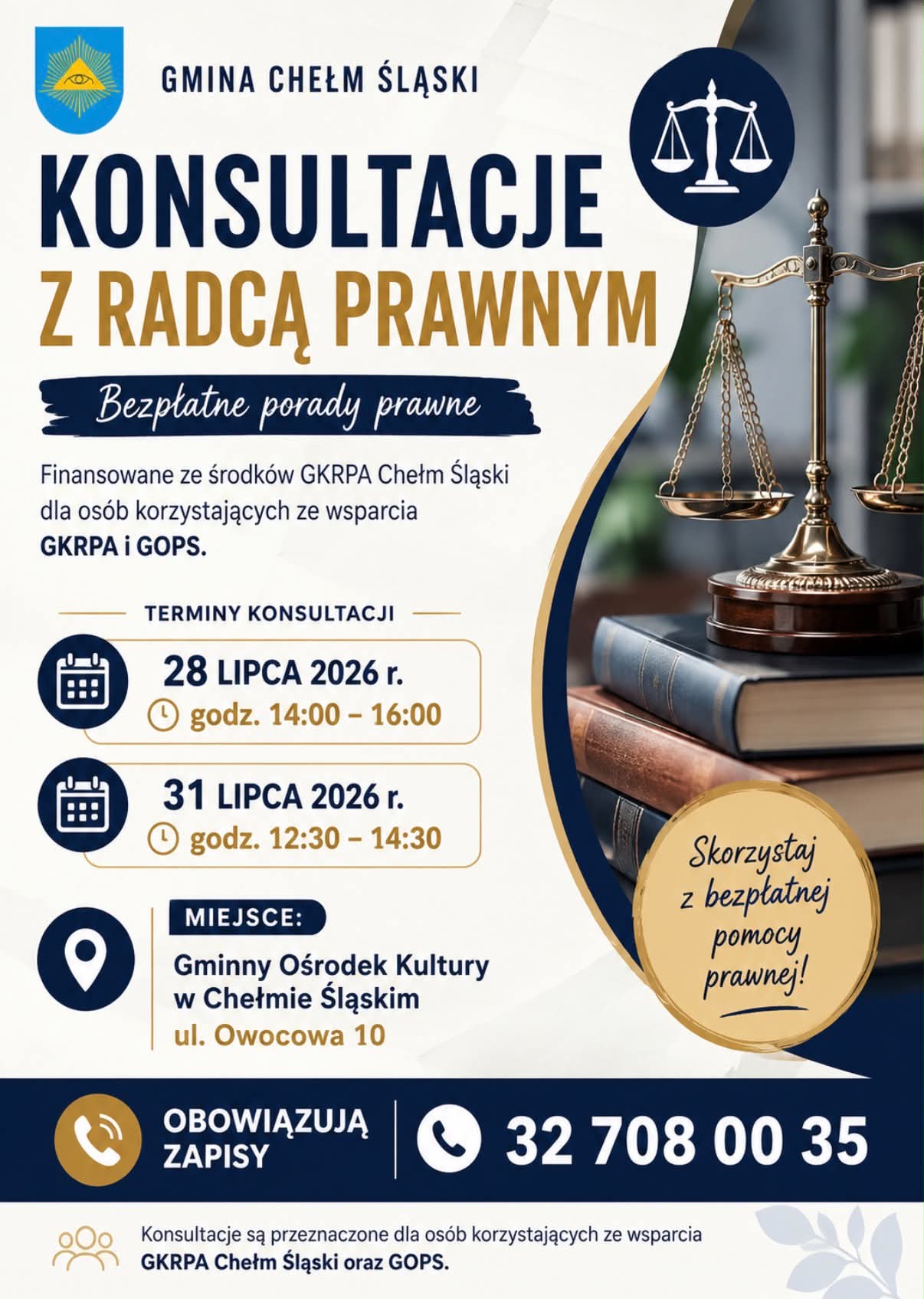 Plakat promujący wydarzenie - konsultacje społeczne 