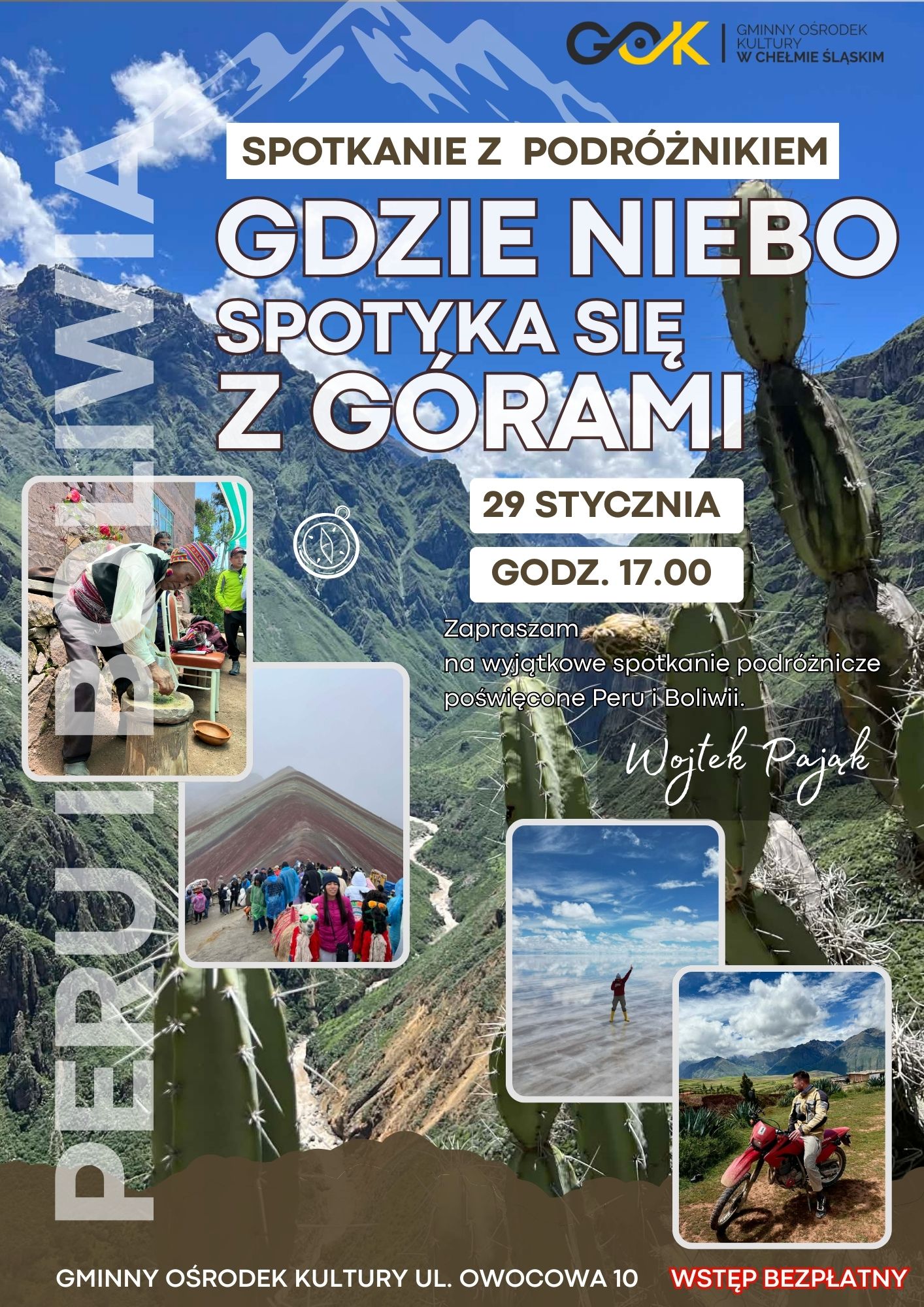 Plakat promujący wydarzenie. Na zdjęciu góry - opis w poście 
