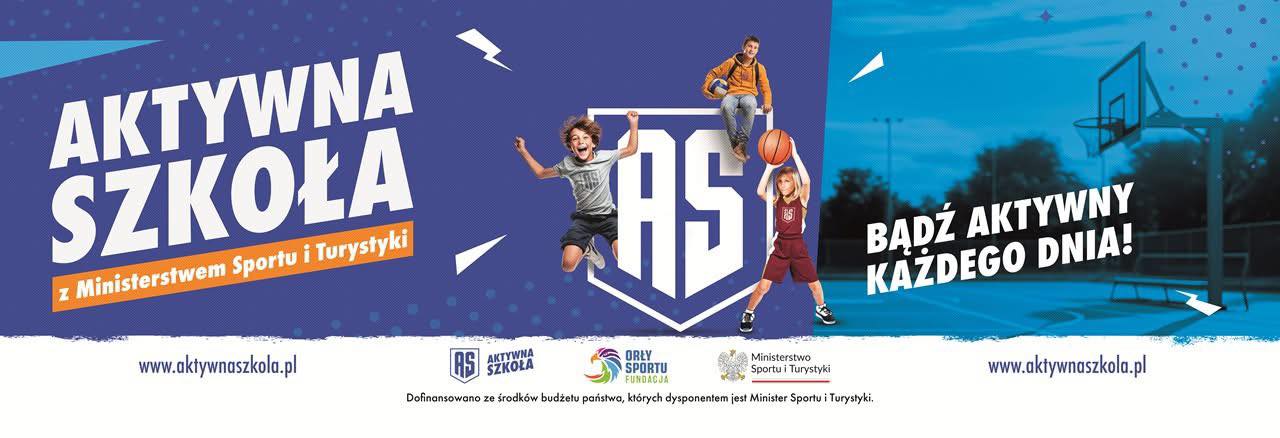 Logotypy projektowe. Aktywna szkoła. opis w poście 