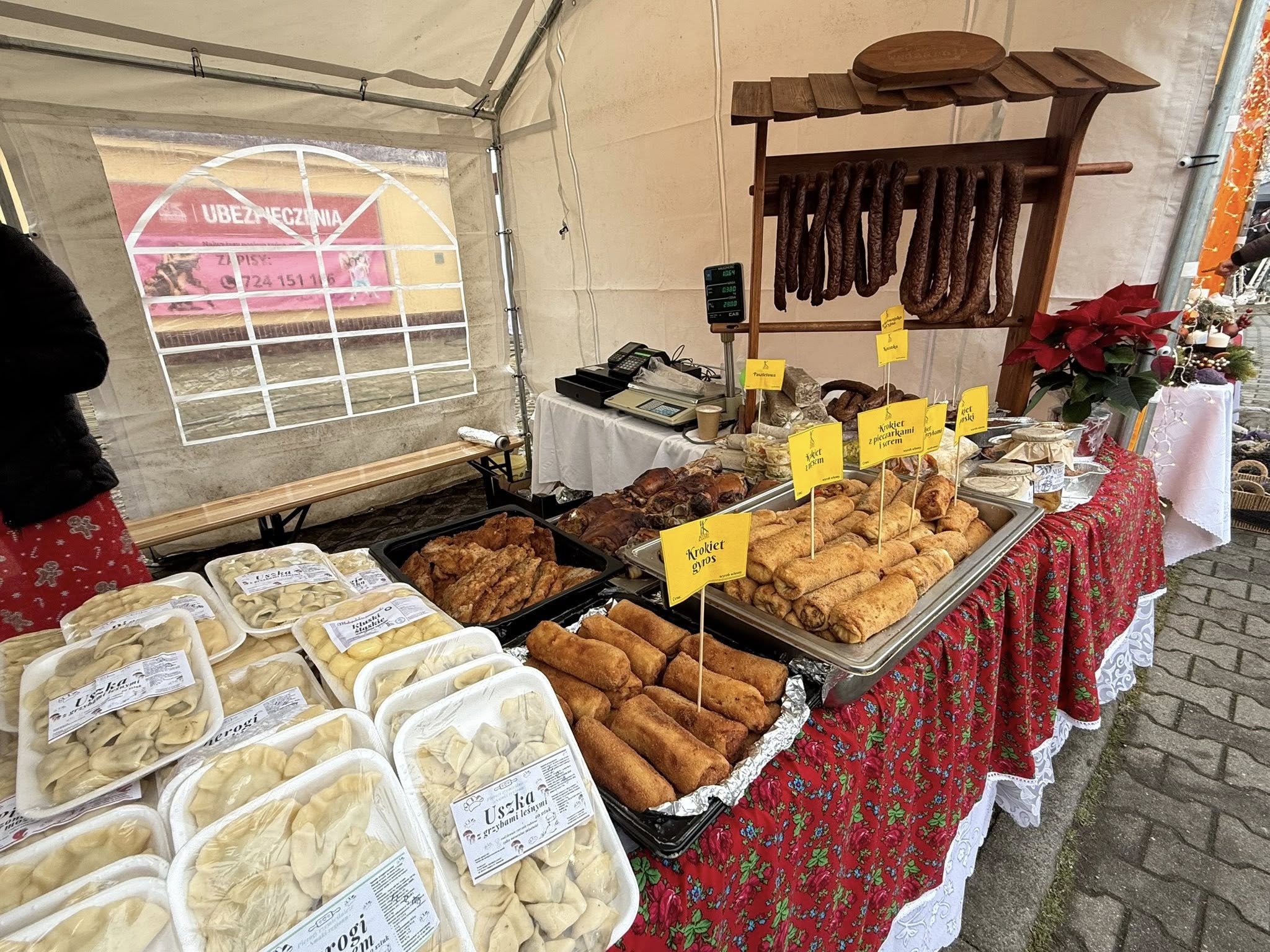 Wędliny, krokiety,uszka 