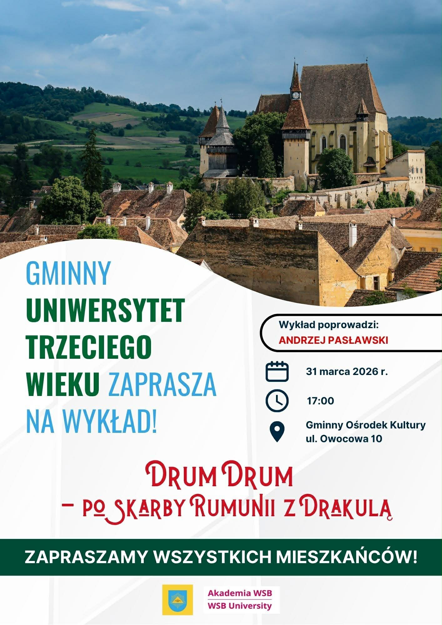 Krajobraz Rumunii. Informacje o wydarzeniu . 