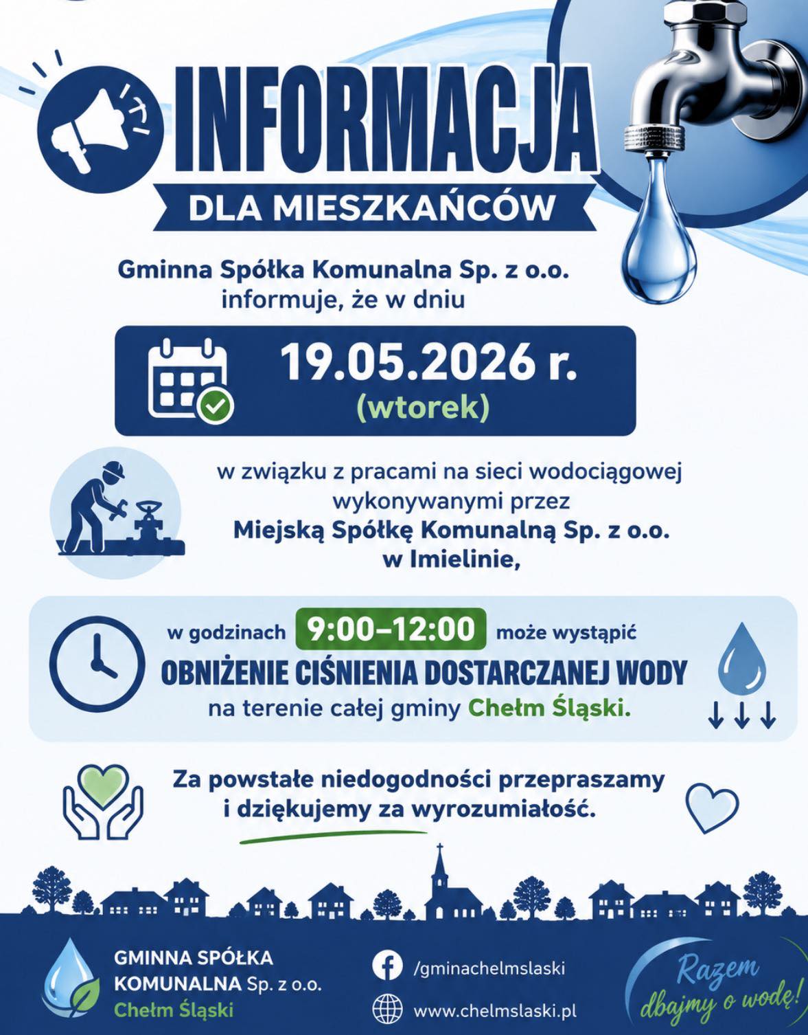 Plkat informacyjny - animacyjny z opisem w poście. 