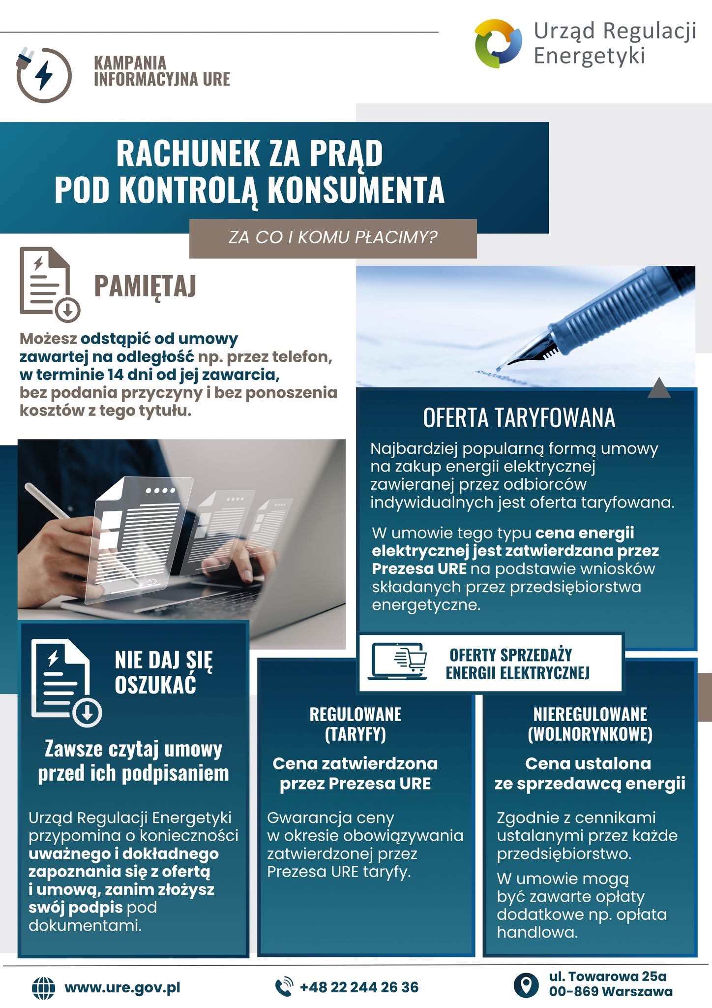 Plakat informacyjny - opis w broszurze dołączonej do posta 