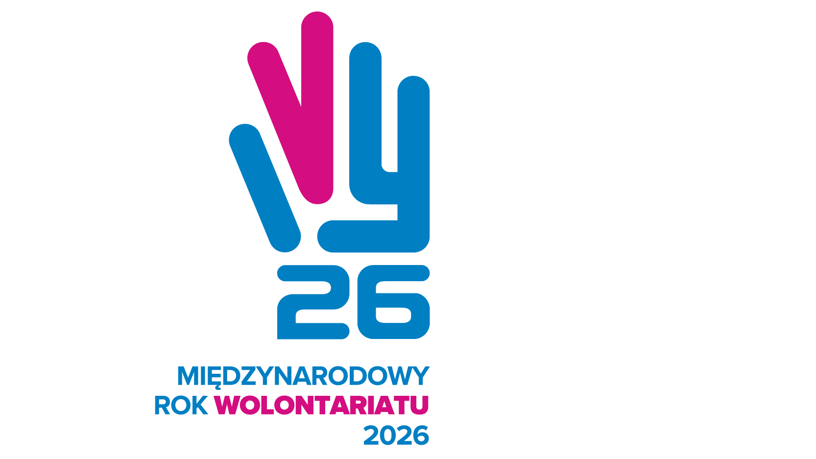 LOGO Międzynarodowego roku wolontariatu 