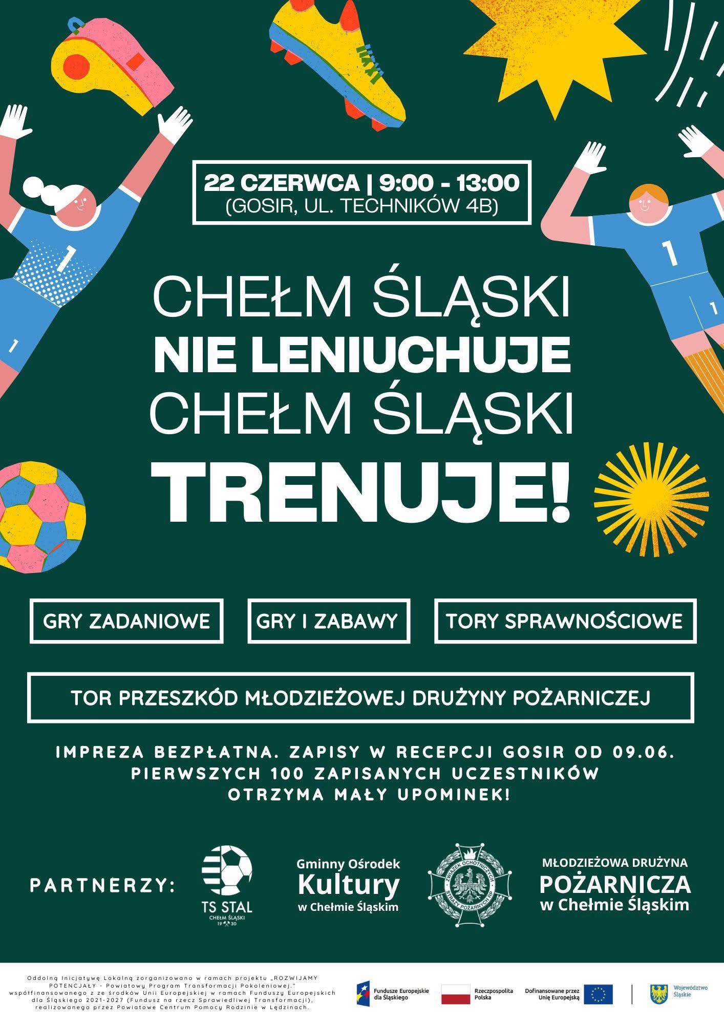 Plakat informacyjny - animacyjny. Informacje pod plakatem w poście 