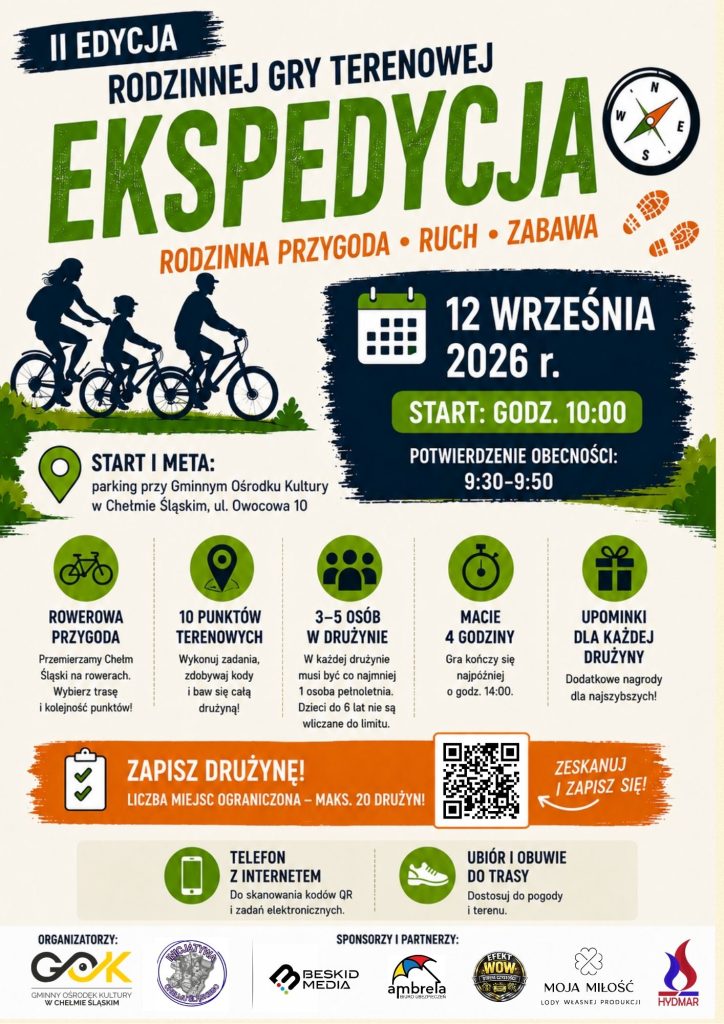 Plakat promujący wydarzenie - opis w poście 