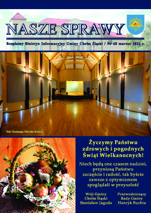 Okładka: Nasze Sprawy 2021 nr1